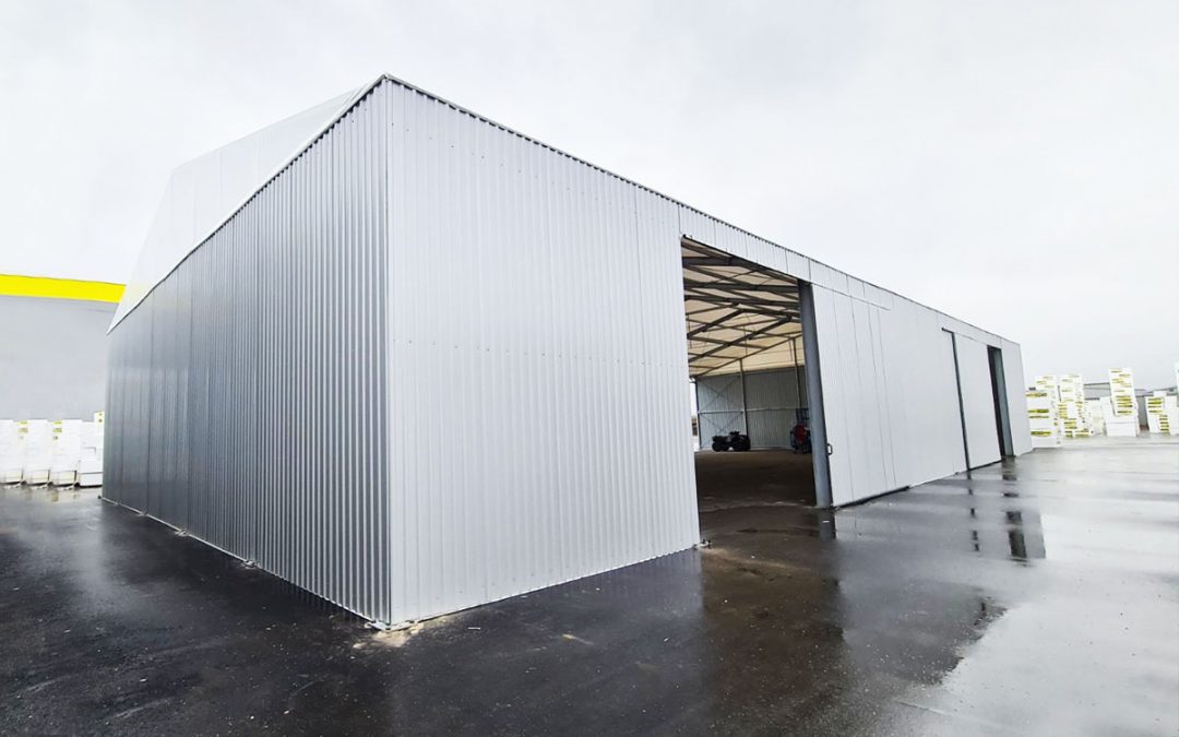 Two new Fe / Zn Prefabricated halls delivered