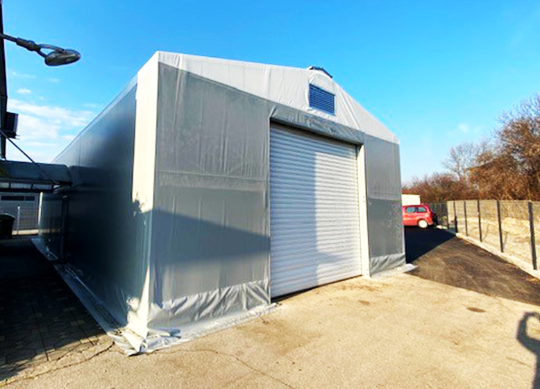 Used industrial storage tent for sale!